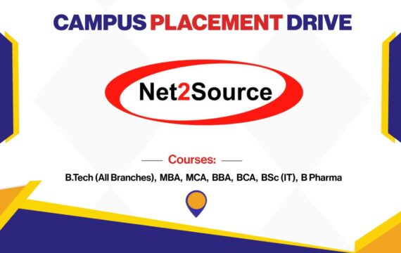 Campus Placement Drive of ” Net2source ” on 14th & 15th Sep 2018