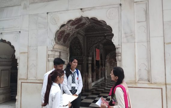 Educational visit to Guru Ram Rai Gurdwara, famously known as Jhandaji Gurdwara