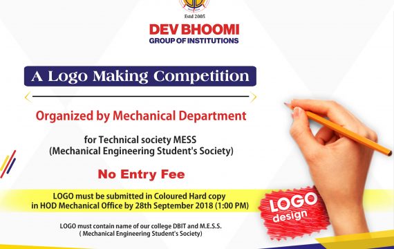 LOGO making competition for our Technical society