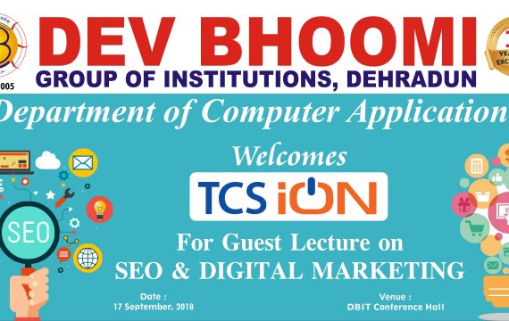 Guest Lecture on SEO & DIGITAL MARKETING by TCS ion