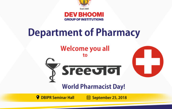 Sreejan ‘2018 on the Auspicious Occasion of Pharmacist Day