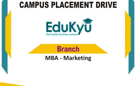 Campus Drive of Edu Kyu Pvt, Ltd & List of eligible students