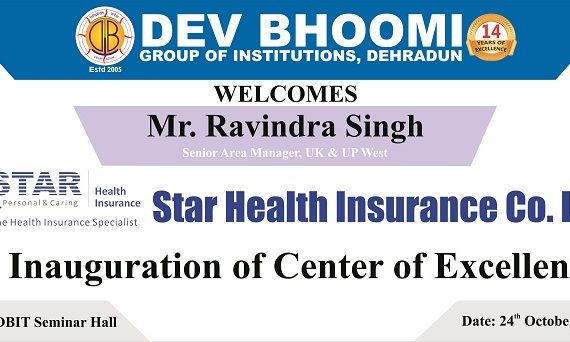 Guest Lecture on Health Insurance by Star Health Insurance Co. Dehradun
