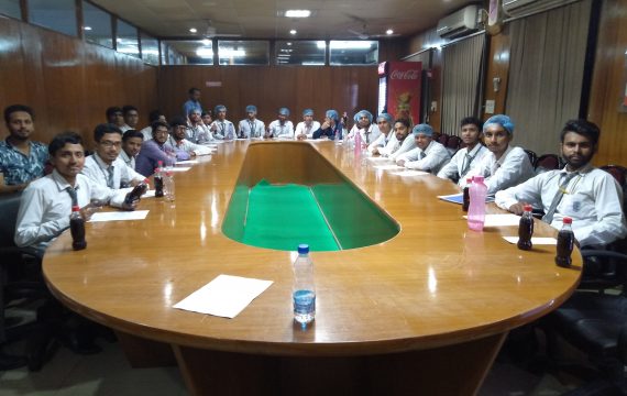 Industrial Visit Moon Beverages Ltd, Sahibabad an Authorized Bottler of Coca Cola Company