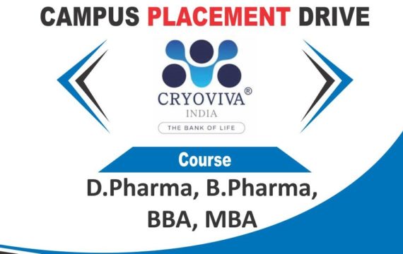 Campus Placement Drive of CRYOVIVA INDIA