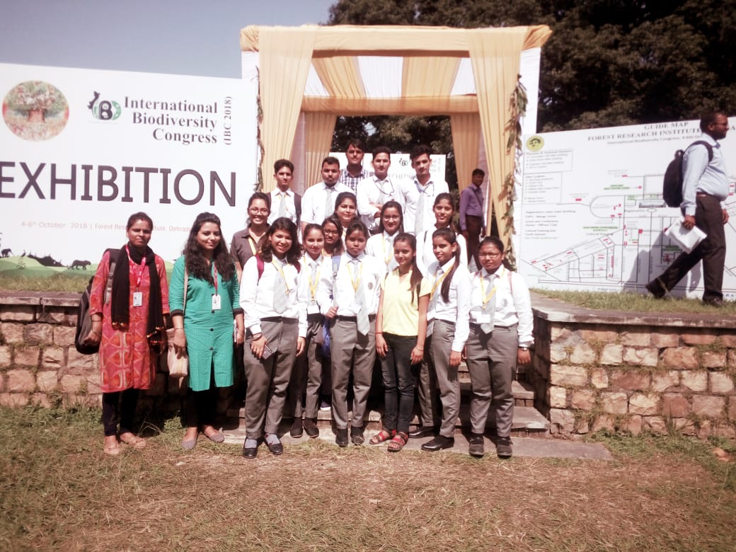 International Biodiversity Congress visit at FRI Dehradun by Department of Applied Sciences