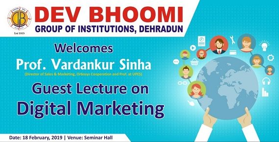 Guest Lecture on Digital Marketing by Department of Management