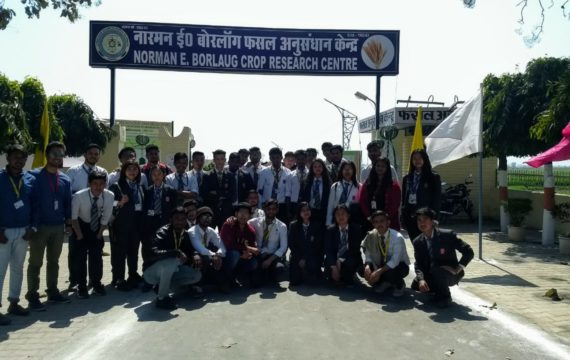 Educational tour to kisan mela, Pantnagar by Department of Agriculture