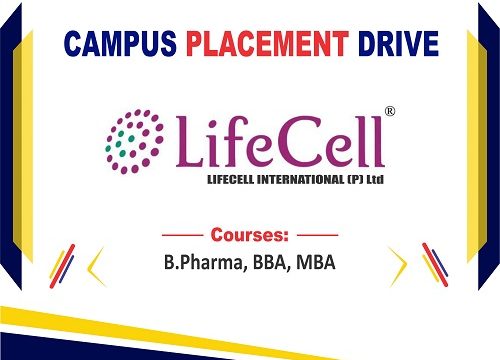Campus Drive of LIFECELL INTERNATION (P) Ltd .