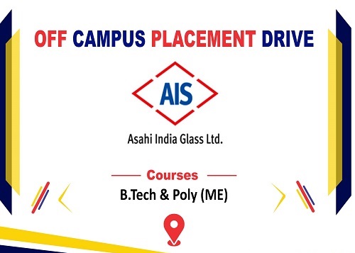  Off Campus Placement Drive of Asahi India Glass Ltd.