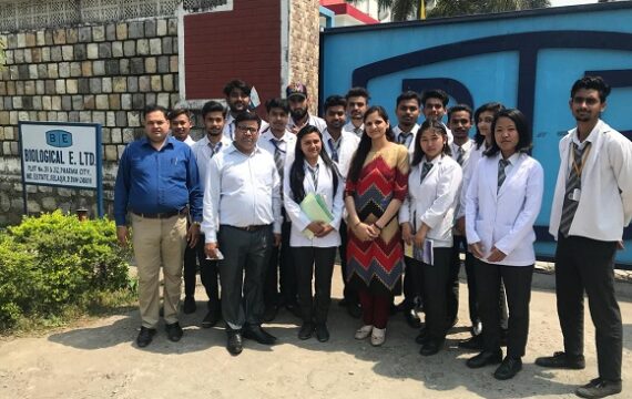 Industrial Visit of Biological E- Limited, Selaqui (Pharmaceutical Industry) by Department of Pharmacy
