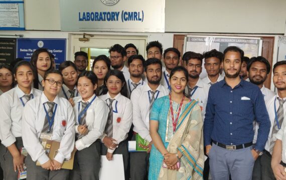 Educational Visit of CMRL (Central Molecular Research Laboratory) by Department of Pharmacy