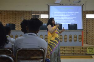 Placement talk by MCA Dept