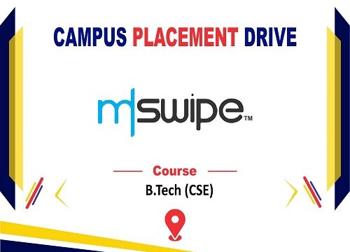 Campus Placement Drive of MSwipe.
