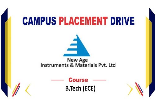 Campus Placement Drive of  New Age Instruments & Materials Pvt. Ltd.!!