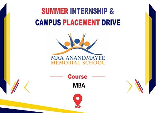 Campus Placement Drive of Maa Anandmayee Memorial School (MAMS) 