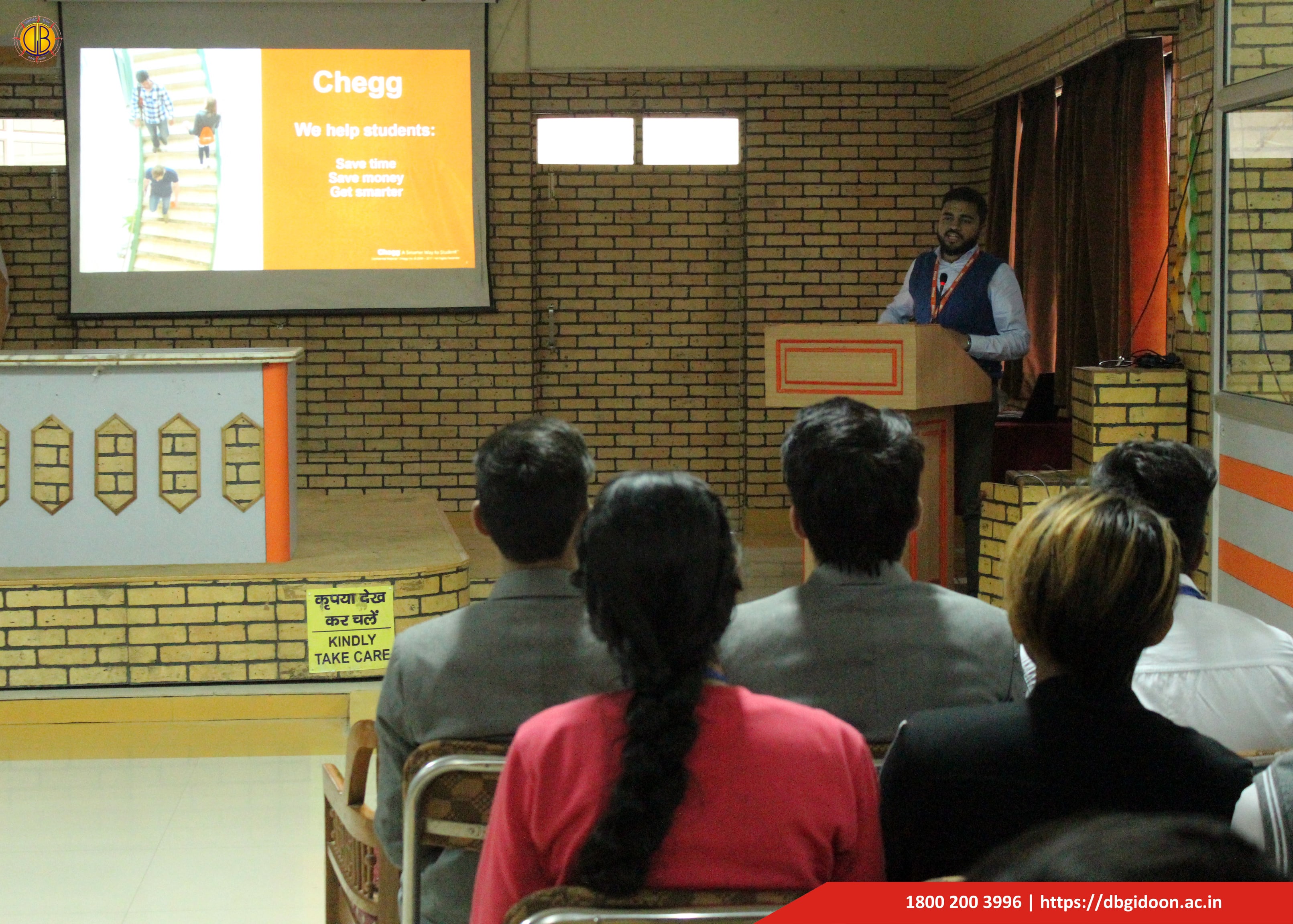 Photos- Campus Placement Drive of Chegg India