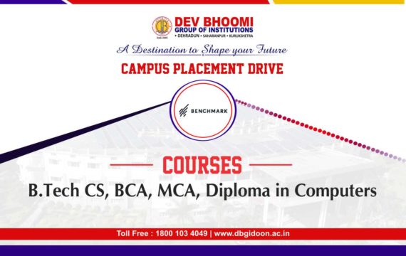 Campus Placement Drive of Benchmark Internet Group (I) Pvt. Ltd.
